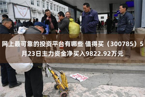 网上最可靠的投资平台有哪些 值得买（300785）5月23日主力资金净买入9822.92万元