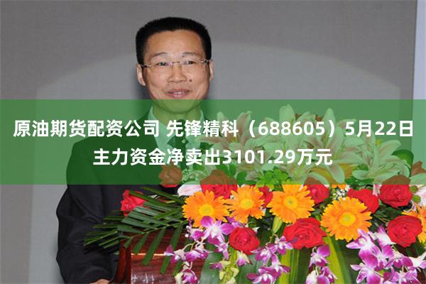 原油期货配资公司 先锋精科（688605）5月22日主力资金净卖出3101.29万元