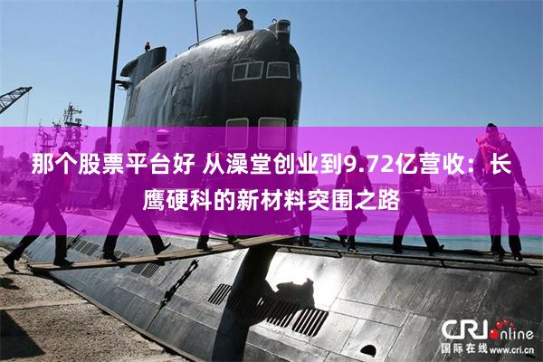 那个股票平台好 从澡堂创业到9.72亿营收：长鹰硬科的新材料突围之路