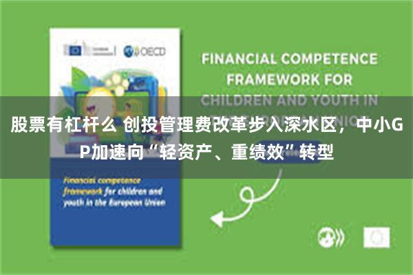 股票有杠杆么 创投管理费改革步入深水区,中小GP加速向“轻资产、重绩效”转型