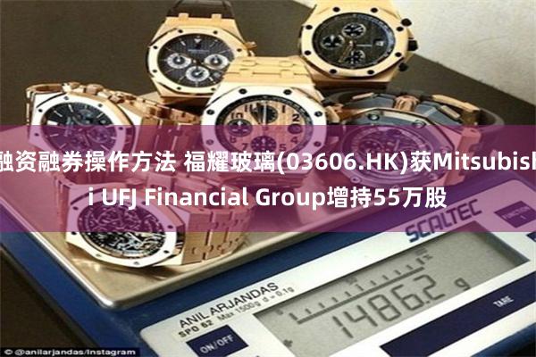 融资融券操作方法 福耀玻璃(03606.HK)获Mitsubishi UFJ Financial Group增持55万股